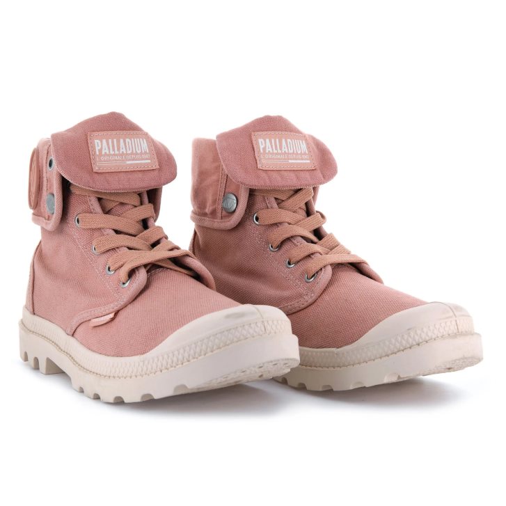 Bottes Palladium Baggy Femme Rose | FR CGD359F